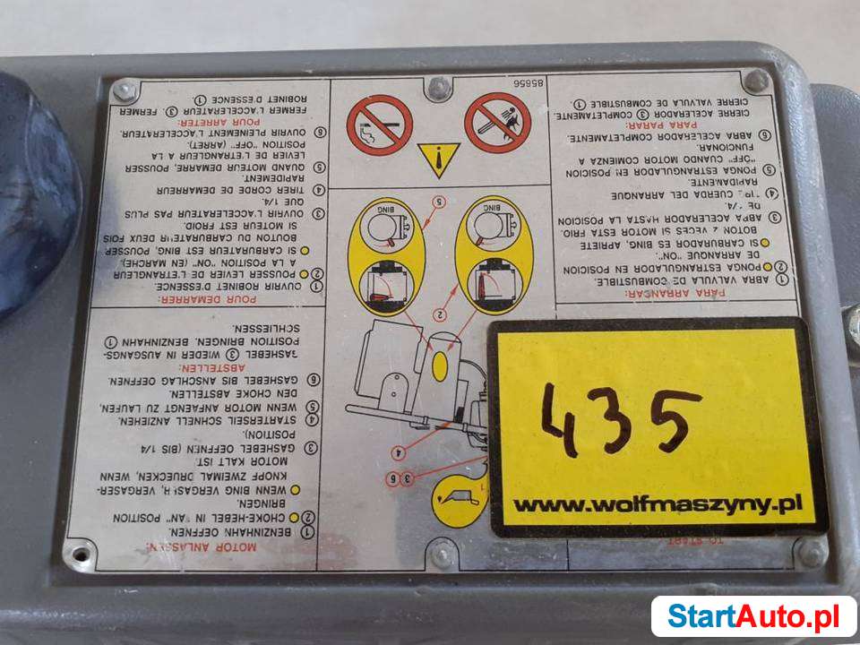 Skoczek Stopa Wibracyjna WACKER BS 5 2Y NR.435 BOMAG WROCŁAW