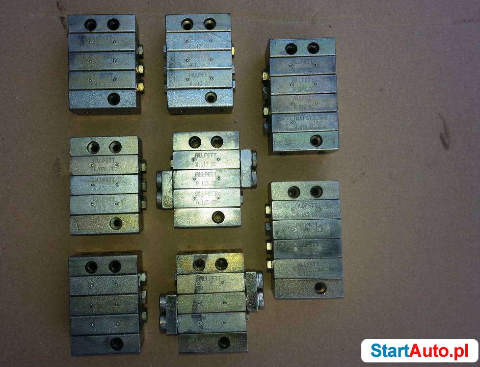 Smarowanie Allfetta rozdzielacz