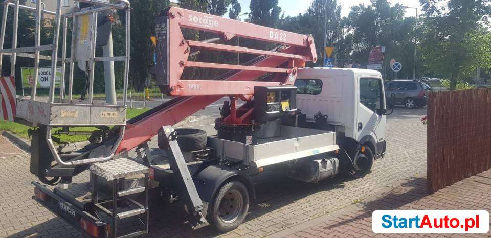 SOCAGE DA22 – 22m (Nissan Cabstar) podnośnik koszowy przegubowy
