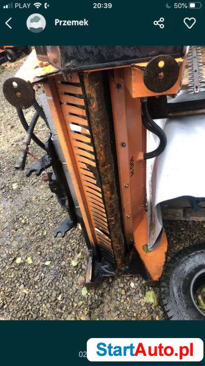 Solarka posypywarka Hydromann Iseki Kubota Yanmar