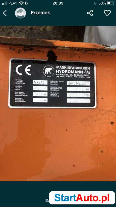 Solarka posypywarka Hydromann Iseki Kubota Yanmar