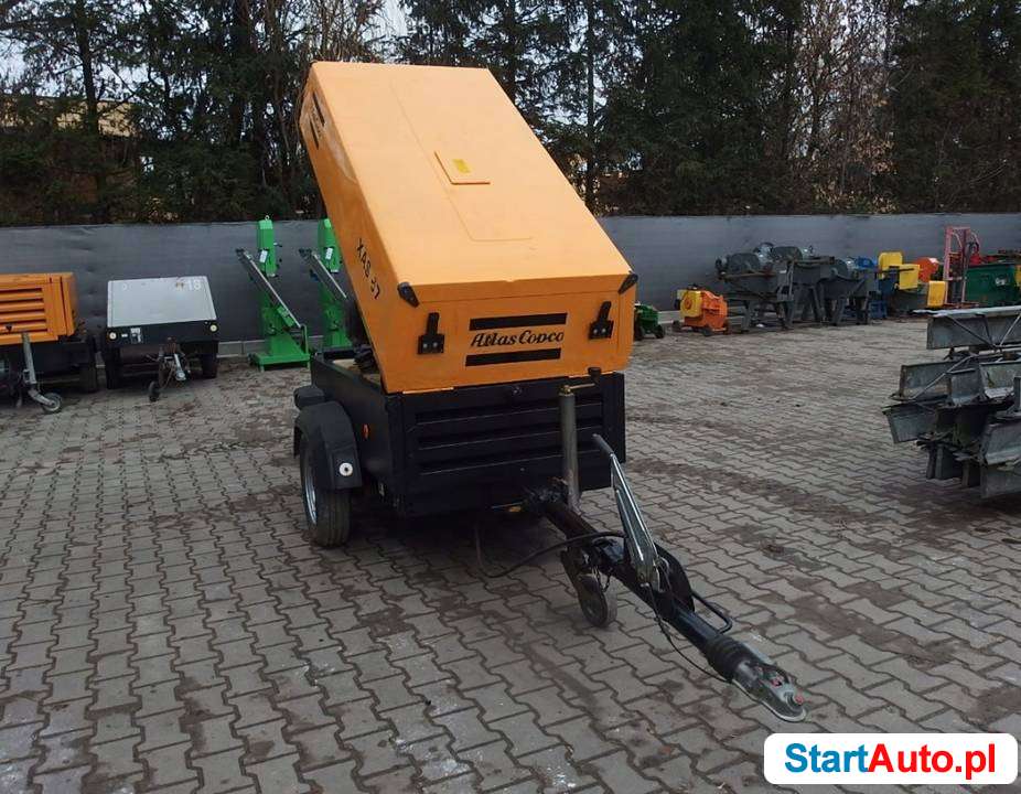 Sprężarka śruba, kompresor ATLAS Copco XAS 67 3,8 m3/min.