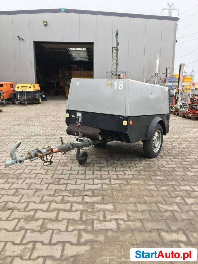 Sprężarka śruba, kompresor Compair 3m3/min 7 bar piaskarka