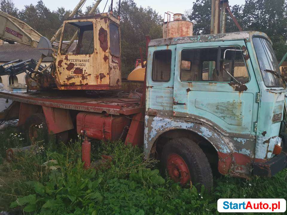 Sprzedam dźwig żuraw na podwoziu jelcza hiab crove polan