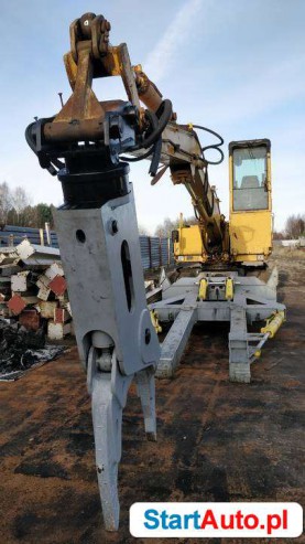 Szczęki do recyklingu samochodów stacja demontażu pojazdów