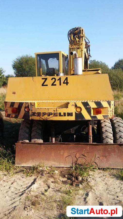 Sprzedam zamienię koparka Zeppelin z 214 na części
