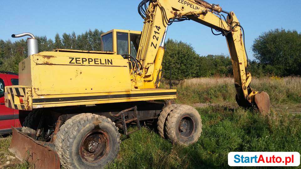 Sprzedam zamienię koparka Zeppelin z 214 na części