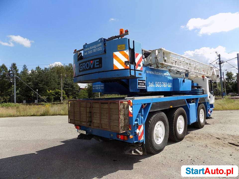 Sprzedam żuraw samojezdny Grove GMK 3055. Stan doskonały.