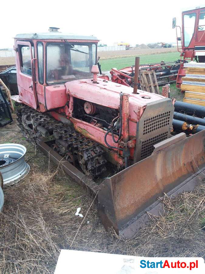 Spych DT75 spycharka dt 75 spychacz gąsienice lemiesz złom