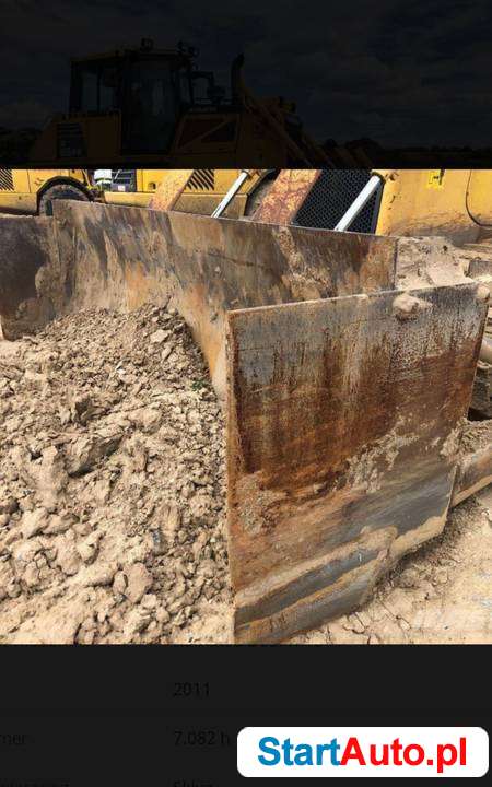 Spycharka KOMATSU D65PX16 z roku 2011 Spychacz budowlany