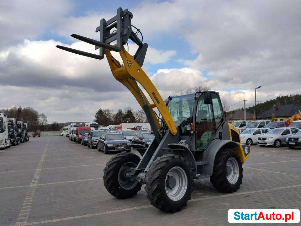 średnia kołowa Kramer 1150 Super Stan !!! Szybko-Złącze Łyżka + Widły nie Volvo CAT Komatsu