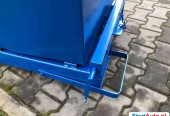 Stalowy uchylny pojemnik, koleba TK 0,3 m3