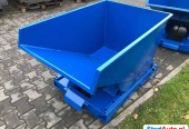Stalowy uchylny pojemnik, koleba TK 0,3 m3