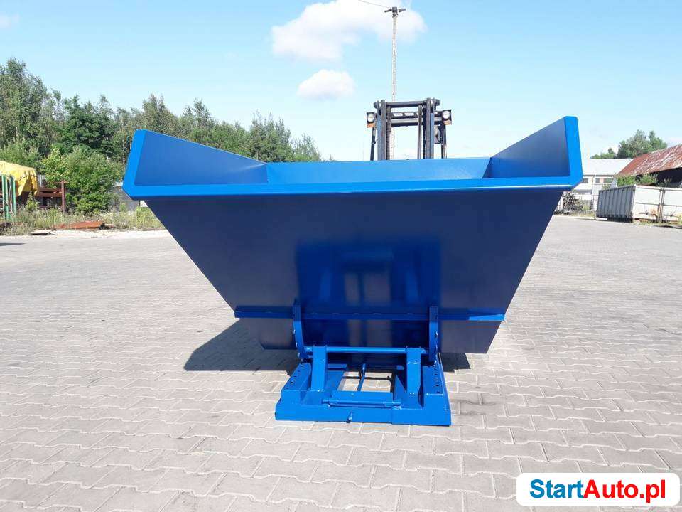 Stalowy zbiornik samowyładowczy, koleba NTK 1600 L