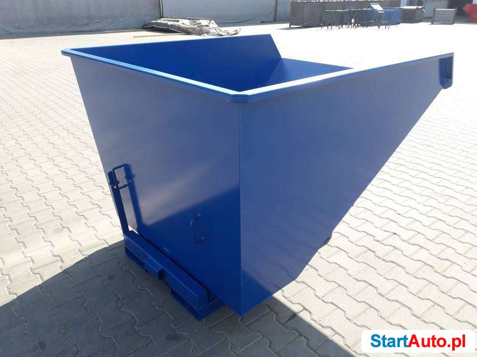 Stalowy zbiornik samowyładowczy, koleba NTK 1600 L