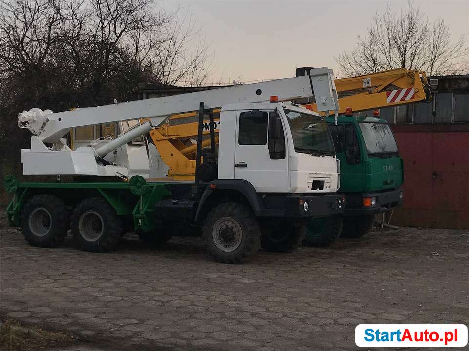 Star-MAN 6X6 zabudowa dźwig CKD AD080