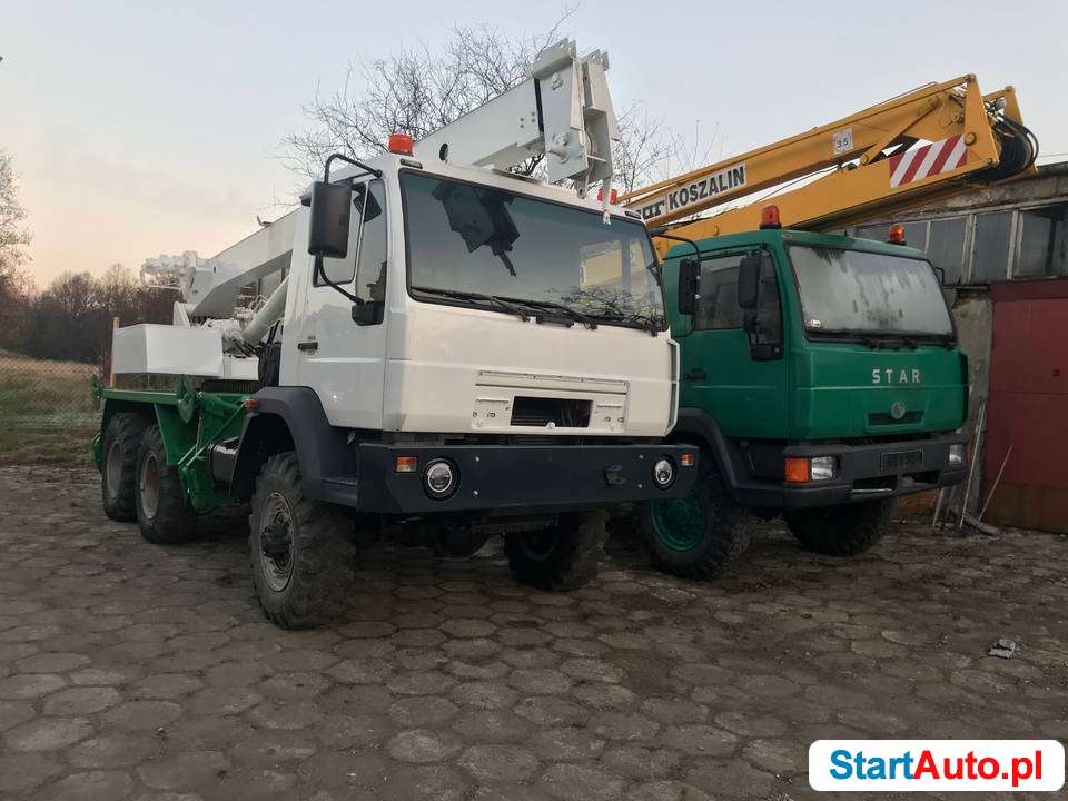 Star-MAN 6X6 zabudowa dźwig CKD AD080