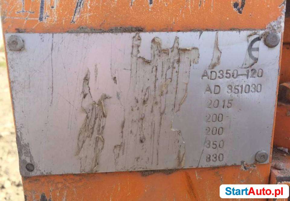 STDS -AD350-120- wiertnica do palowania-