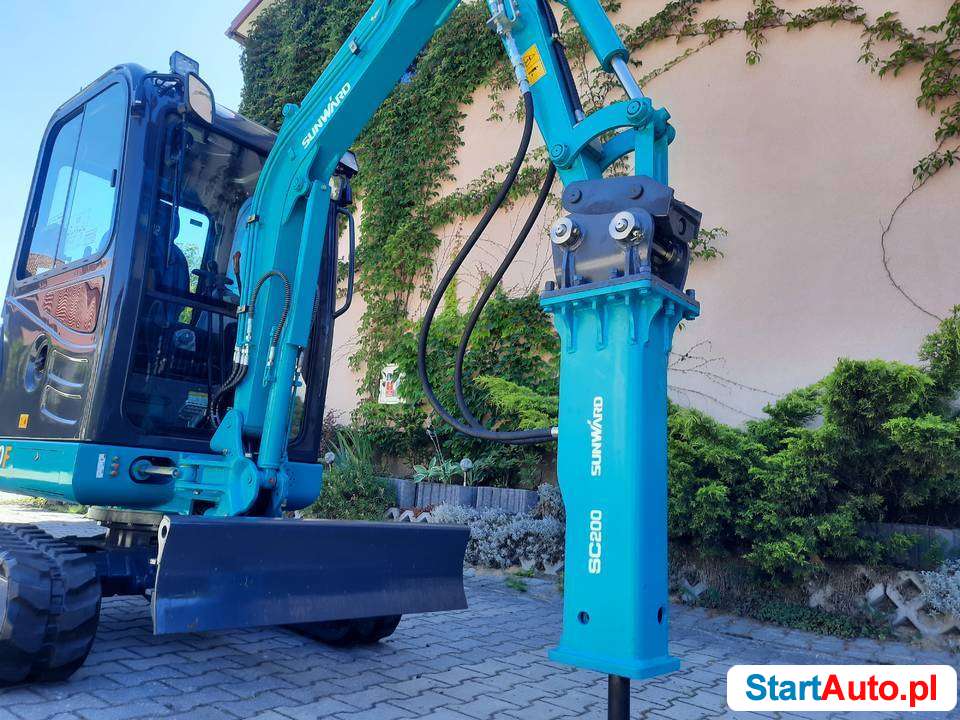 SUNWARD Młot do minikoparek 1-9 ton