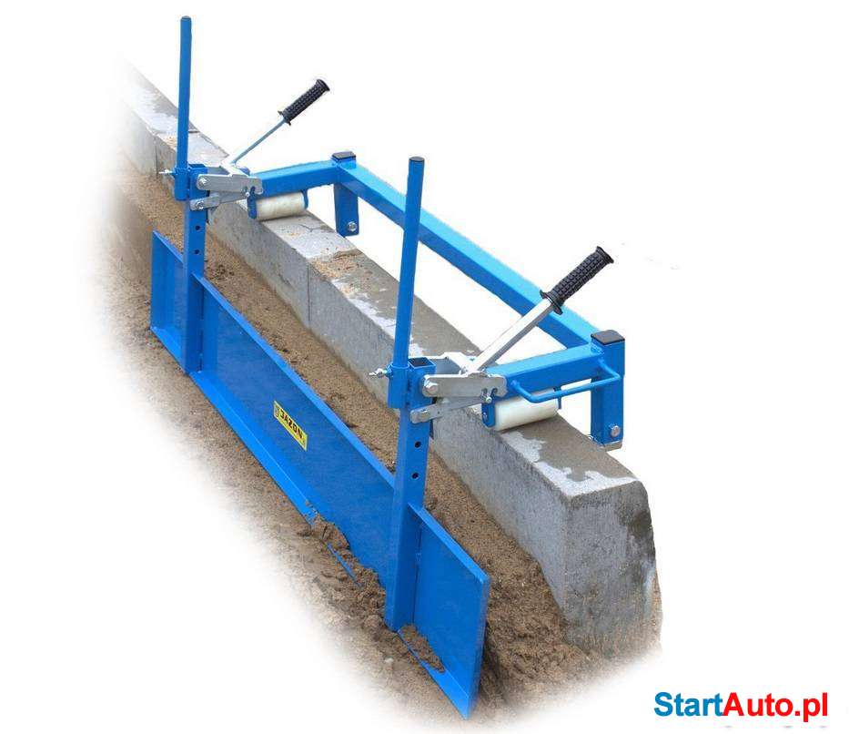 Szalunek ślizgowy brukarski do krawężników JAZON