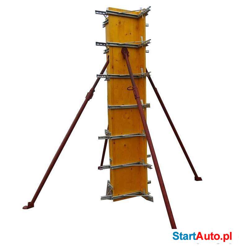 Szalunek słupowy słup wysoki 3m regulowany 15-45cm