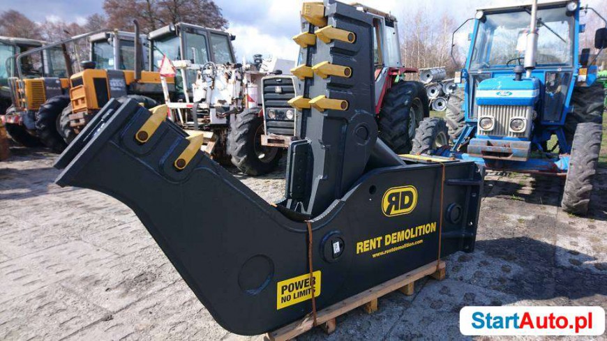 Szczęka Krusząca Nożyce Wyburzeniowe D 23 Rent Demolition