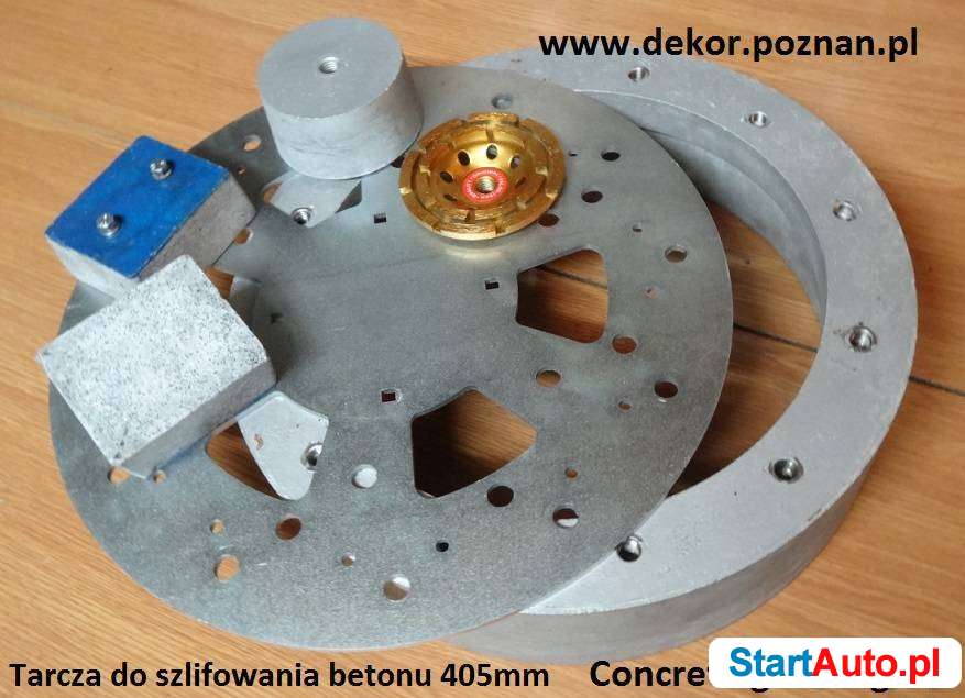 Szlifowanie betonu – tarcza szlifierska diamentowa