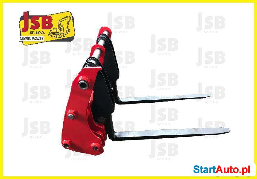 Szybkozłącze hydrauliczne z widłami JCB 3cx 4cx