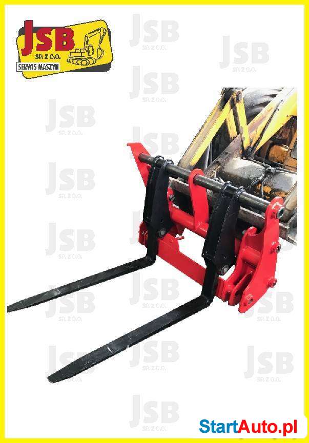 Szybkozłącze hydrauliczne z widłami JCB 3cx 4cx