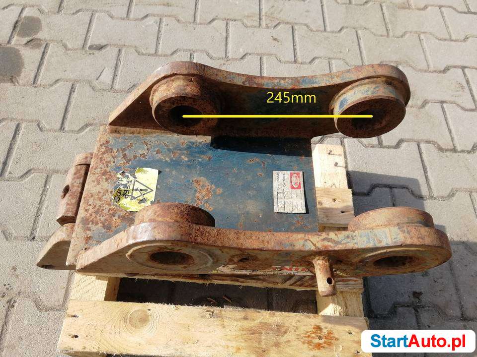 Szybkozłącze minikoparki Kubota kx161 CAT Takeuchi JCB