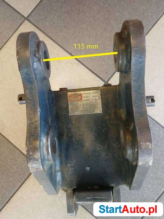 Szybkozłącze minikoparki Kubota kx61 CAT Takeuchi