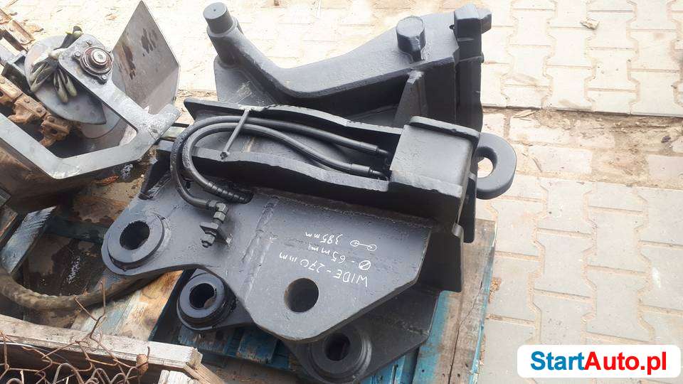 Szybkozłącze obrotowe Verachtert do koparki (rototilt)