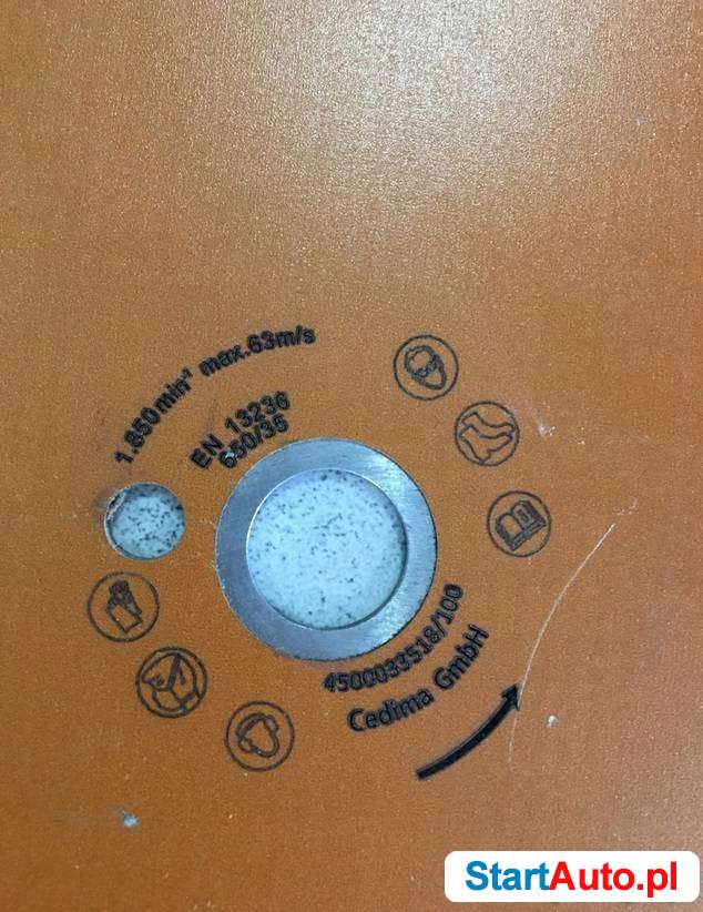 Tarcza CEDIMA 650×25,4mm SILKA POROTHERM