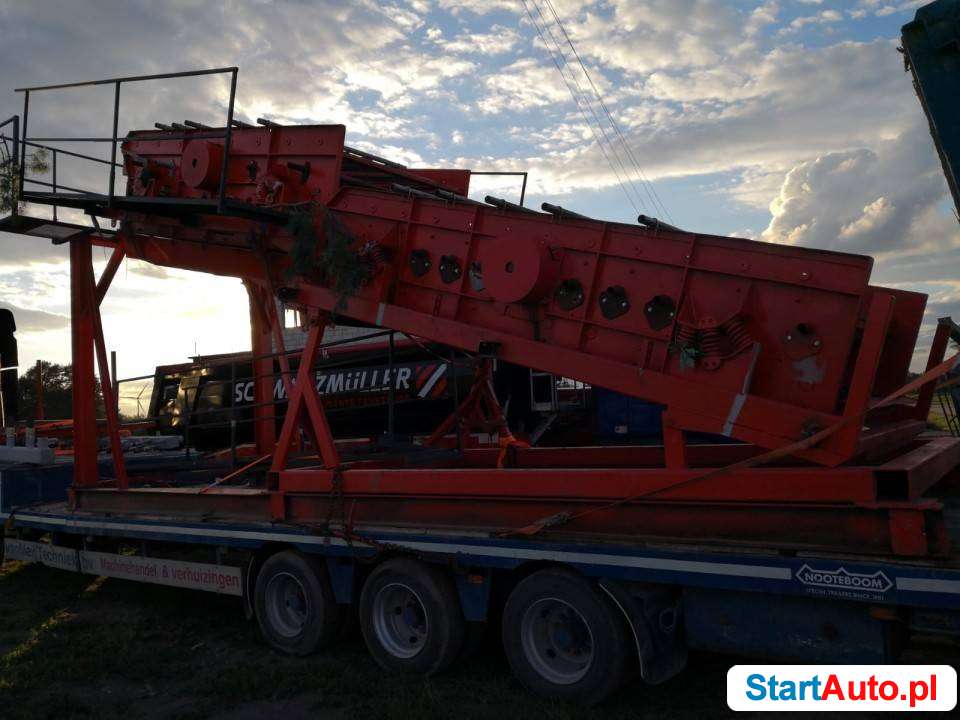 Terex Finlay przesiewacz stacjonarny – 3 pokładowy