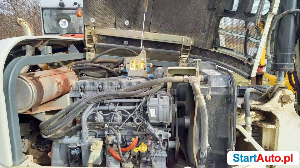 Terex TC 75 koparka gąsienicowa 2 prędkości jazdy 8 ton