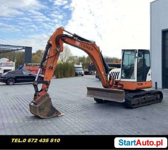 Terex TC 75 Koparka gąsienicowa