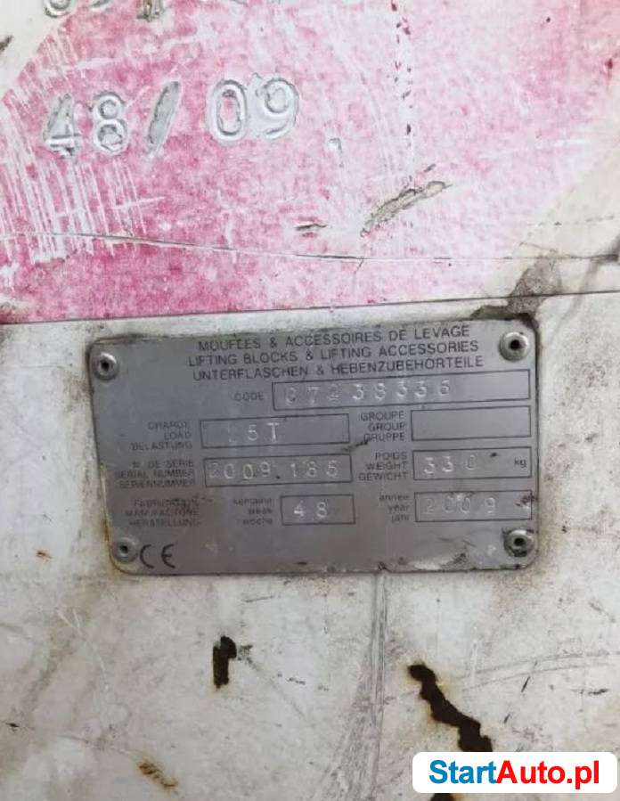 Terex TC40 dźwig samojezdny