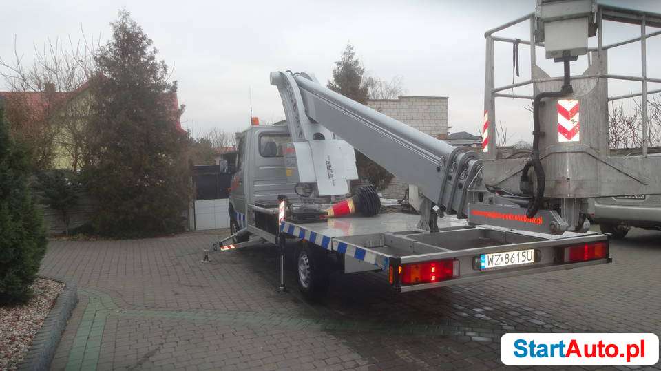 Wynajem, Usługi, Podnośnik Koszowy, Zwyżka, 25m dmc. 3,5t