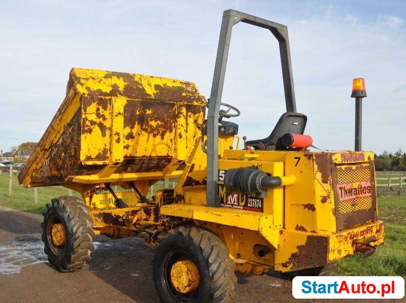 Thwaites 5000 wozidło 5 t jak Terex PT5000 Dumper Koleba