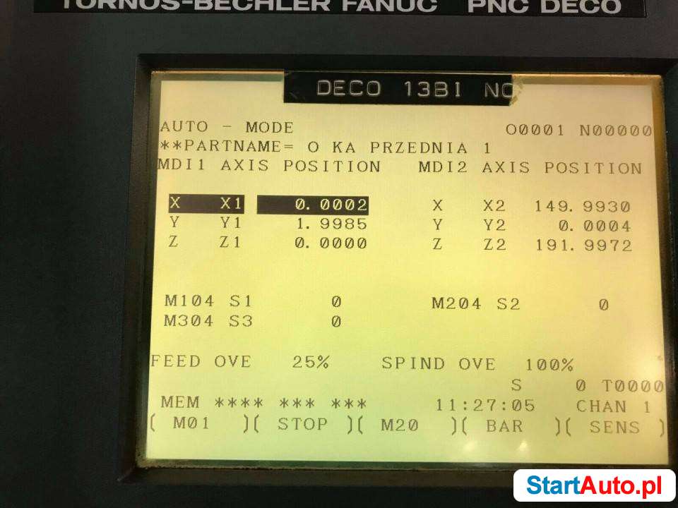 Tornos Deco 13 Bi – Automat Tokarski