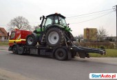 Transport maszyn budowlanych, rolniczych