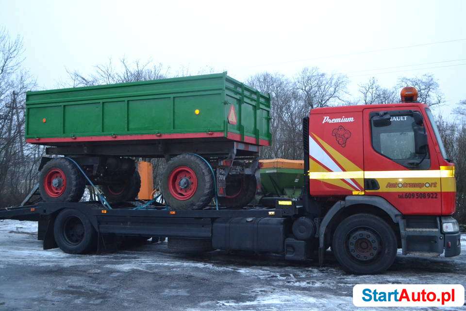 Transport maszyn budowlanych, rolniczych