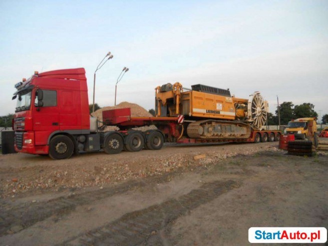 Transport niskopodwoziowy, Transport gabarytowy, Transport p