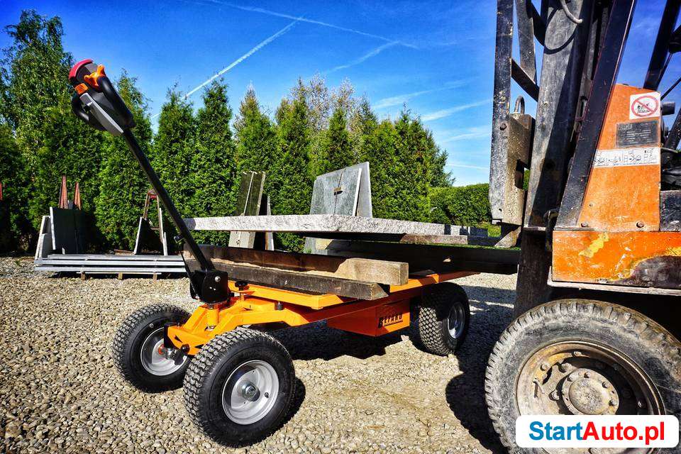 Transporter elektryczny o udźwigu 600 kg kamieniarstwo