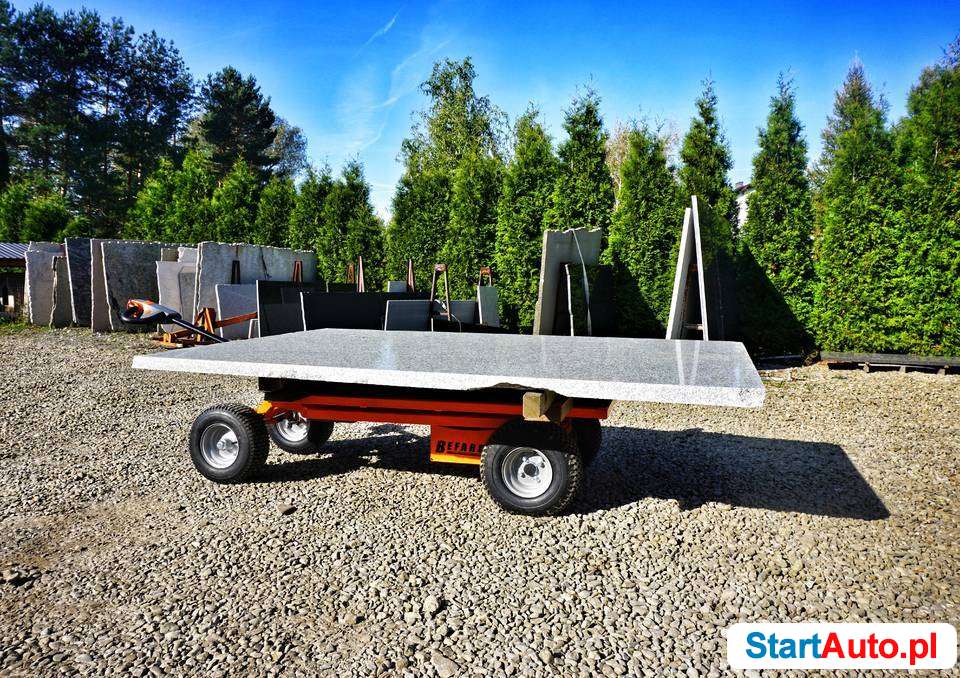 Transporter elektryczny o udźwigu 600 kg kamieniarstwo