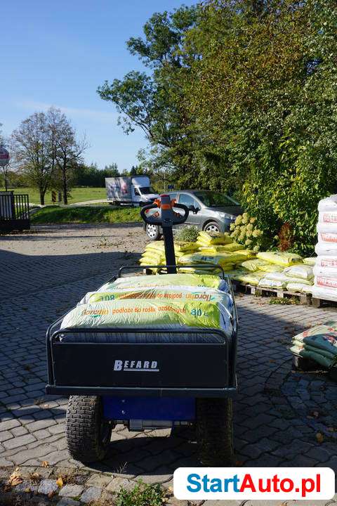 Transporter z napędem elektrycznym udźwig 600 kg