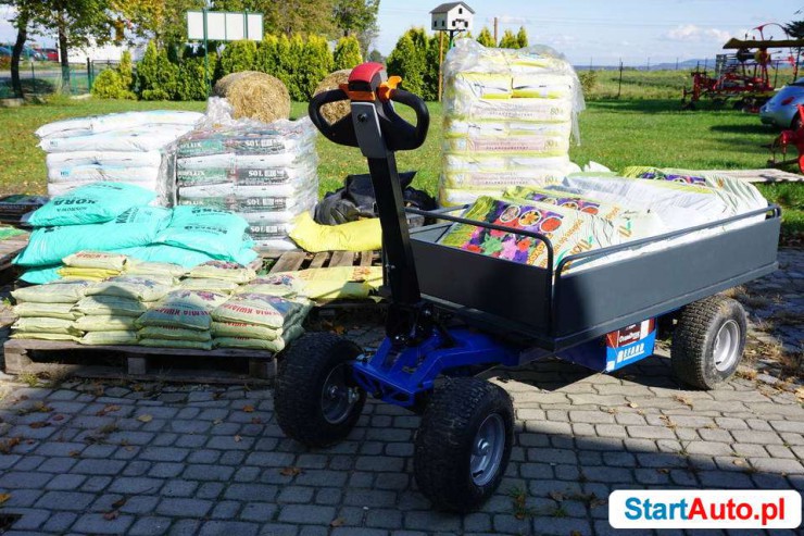 Transporter z napędem elektrycznym udźwig 600 kg