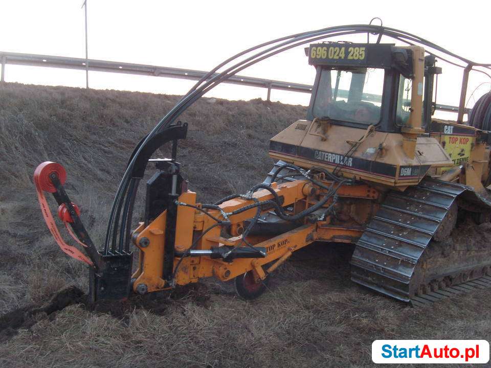 Trencher pługoukładacz Ditch Witch Cable Plow Goliat wynajem
