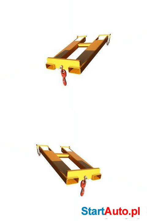 Uchwyt z hakiem na widły wózka widłowego udźwig 3000kg