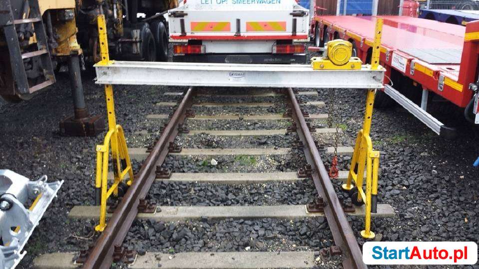 Urządzenie do podnoszenia i wymiany szyn kolejowych